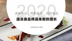 2020年，鹵味食品、預(yù)制食品、自熱食品、速凍食品將迎來新的增長